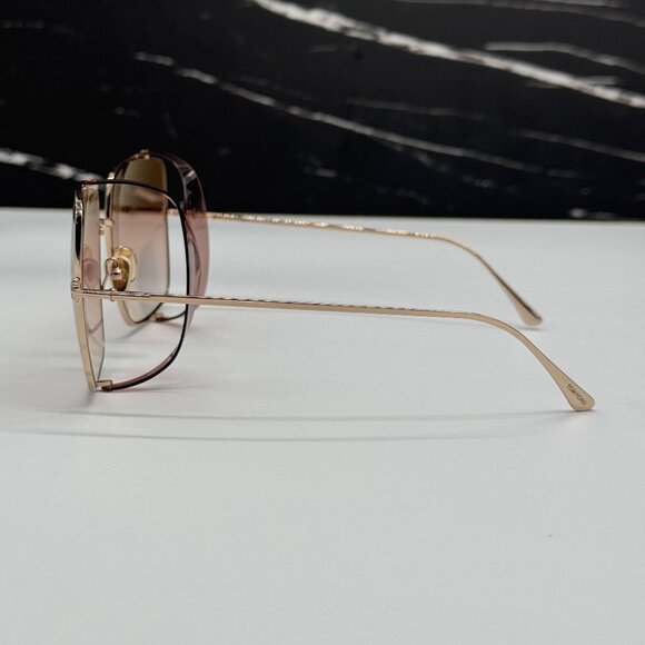 NEW TOM FORD TOBY-02 TF901 28F PINK WOMEN SUNGLASSES FT0901/S 28F - Picture 7 of 10